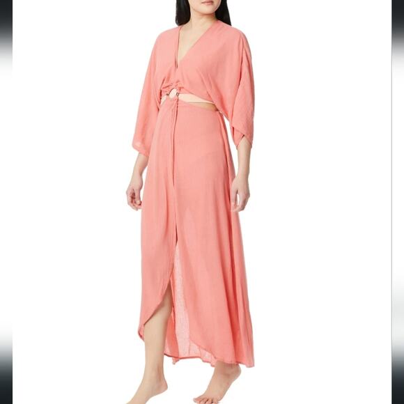 SANCTUARY Swimsuit Cover Up Large Bathing Suit Cover Up Dress Beach Resort Wear - Picture 5 of 7